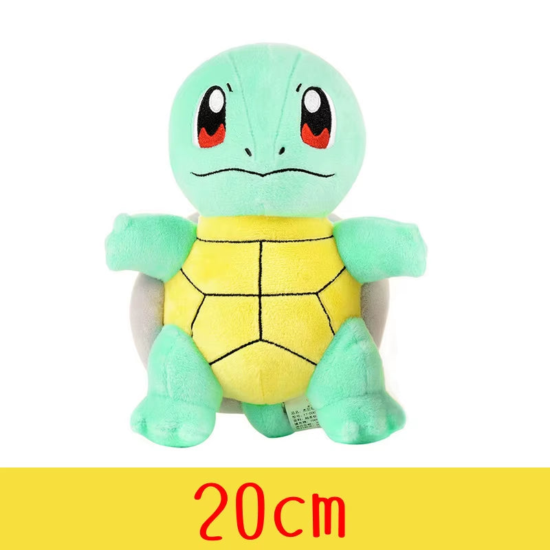 Pokemon Gengar Plush Toys Pikachu Stuffed Doll Peluche Squirtle Anime Plushies Xmas Gifts Kawaii Toys Hobbies Birthday Gifts