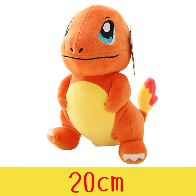 Pokemon Gengar Plush Toys Pikachu Stuffed Doll Peluche Squirtle Anime Plushies Xmas Gifts Kawaii Toys Hobbies Birthday Gifts