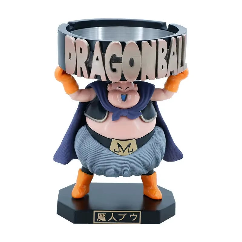Anime Dragon Ball Z Majin Buu Action Figure Toys Vinyl Model Artware Desktop Ornament 13Cm