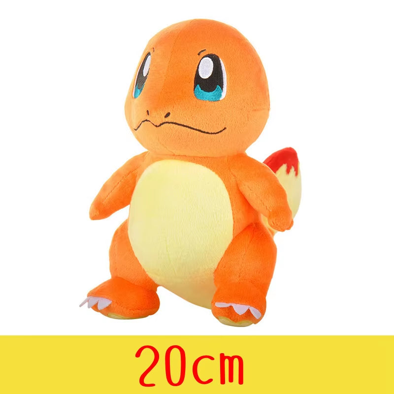 Pokemon Gengar Plush Toys Pikachu Stuffed Doll Peluche Squirtle Anime Plushies Xmas Gifts Kawaii Toys Hobbies Birthday Gifts